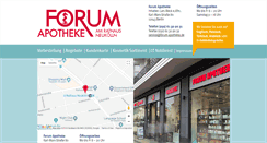 Desktop Screenshot of forum-apotheke.de